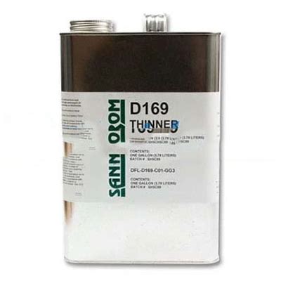 Manufacture Part #: DFL-V765-G75. . Sandstrom d169 thinner